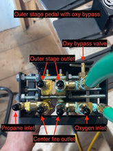 Outer Stage Foot Pedal made by Unparalleled Glass