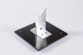 Stainless Steel V-Blade on Stand
