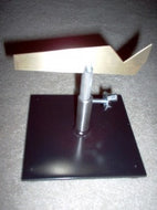 Stainless Steel Straight V-Blade in Adjustable Stand